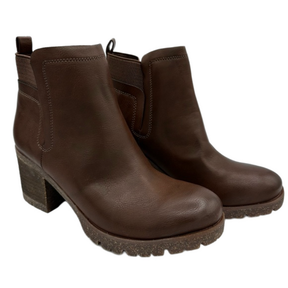 KORKS Elsie Boot Lug Sole Platform Boot Women's size 8M color: natural NWOB - Picture 4 of 11